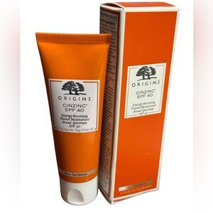 Origins GinZing SPF 40 Energy-Boosting Tinted Moisturizer 1.7oz New In Box